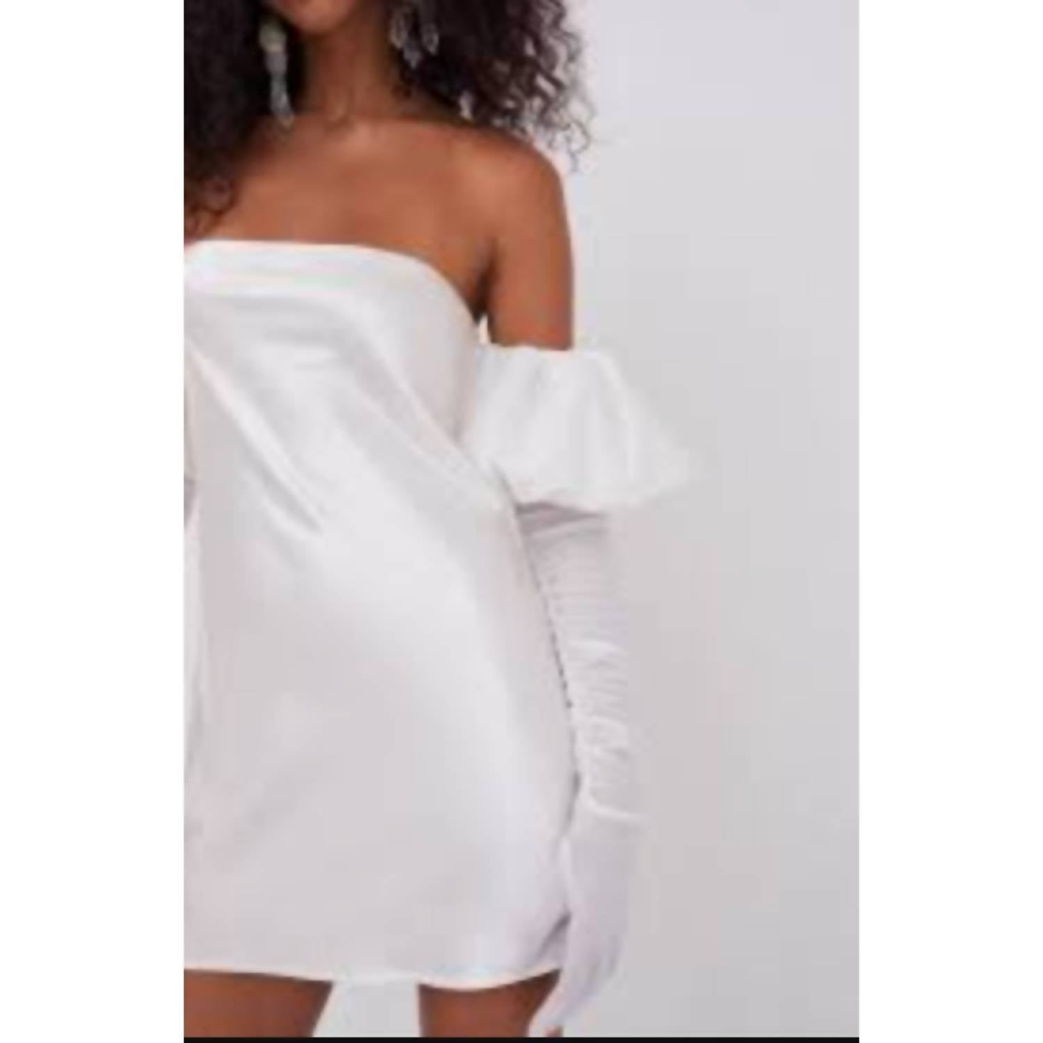 For Love & Lemons - Hazel Mini Dress Detachable Sleeves Gloves