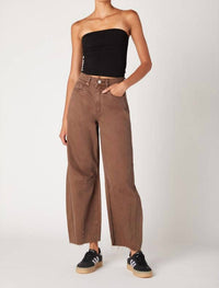 Blanknyc - Barrel Leg Garment Dye Jeans