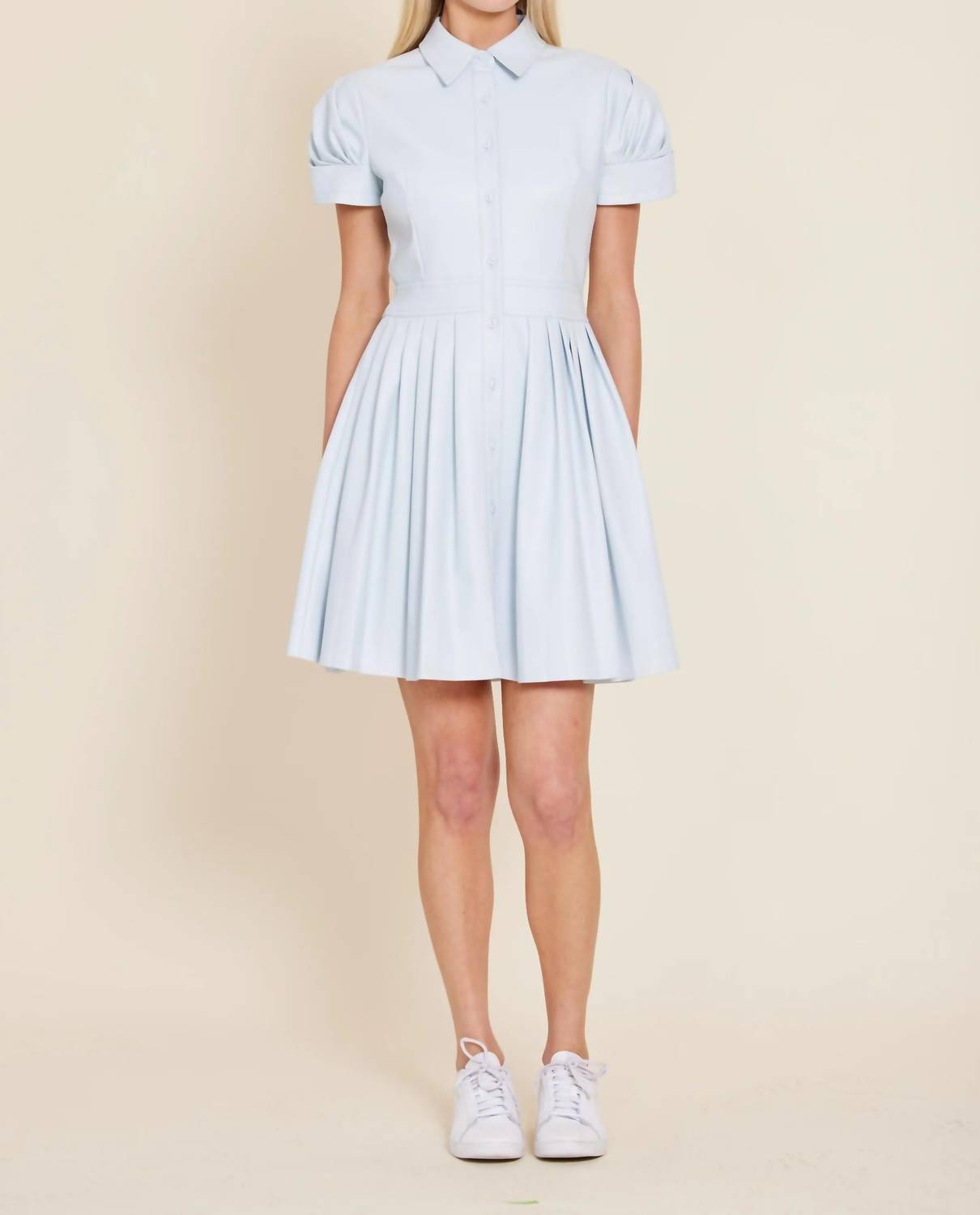 Dolce Cabo - Faux Leather Mini Dress