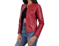Lee - Synthetic Leather Racer Jacket