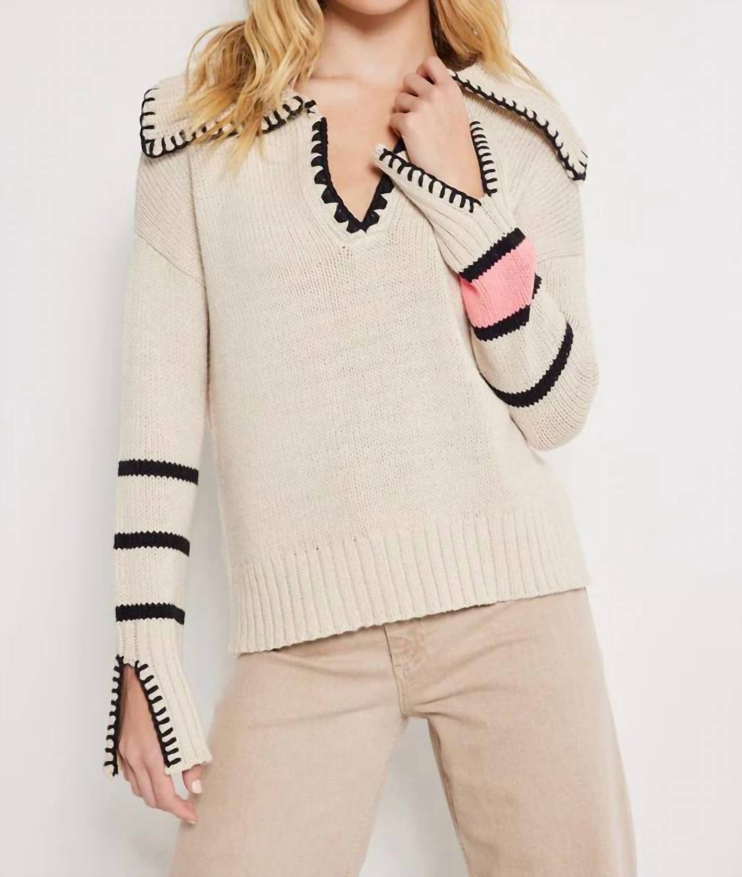 Lisa Todd - Collar Call Sweater