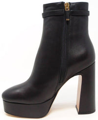 LOLA CRUZ Women's Bolbec Heeled Boot in black - women's shoe - alternate view