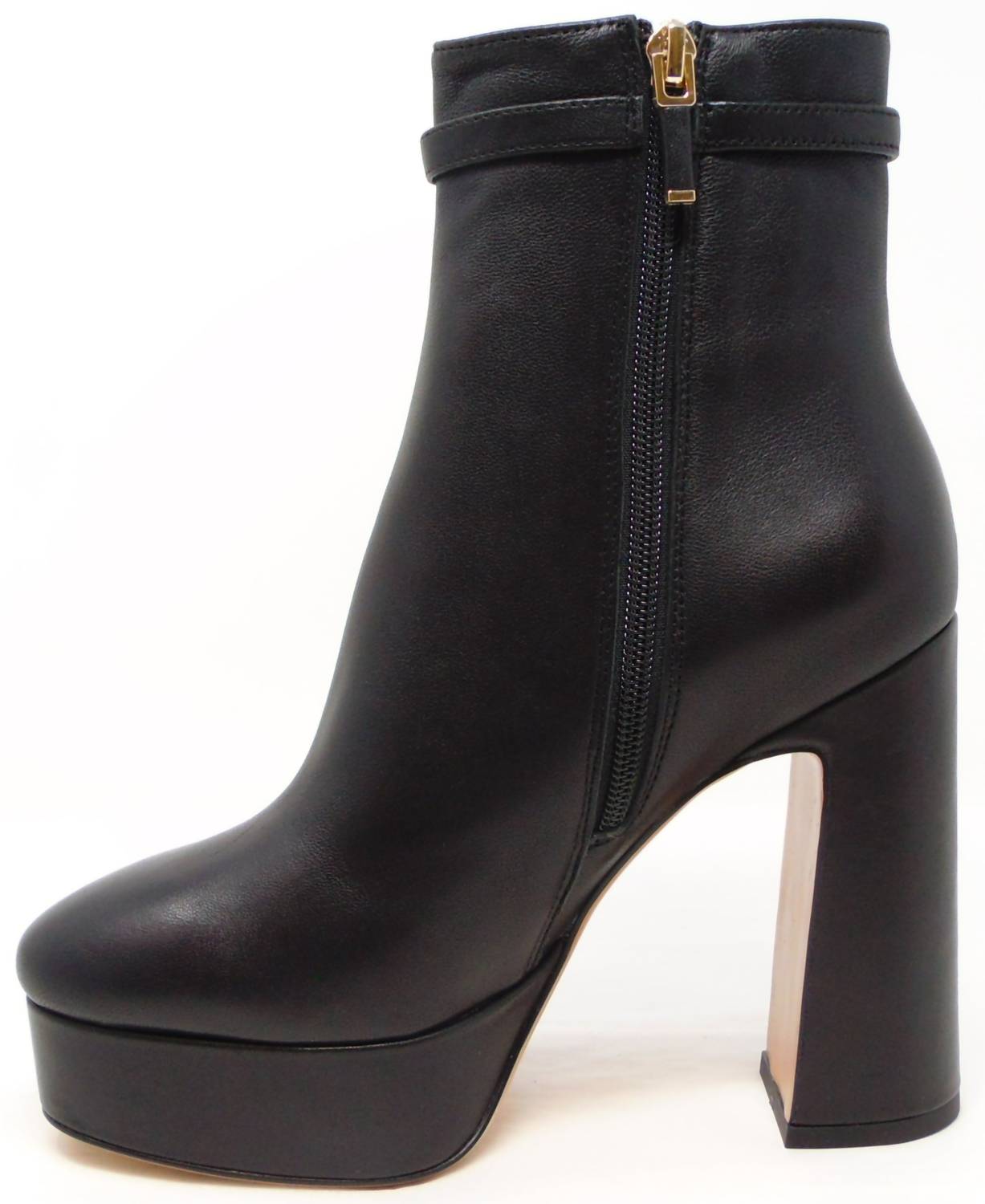 LOLA CRUZ Women's Bolbec Heeled Boot in black - women's shoe - alternate view