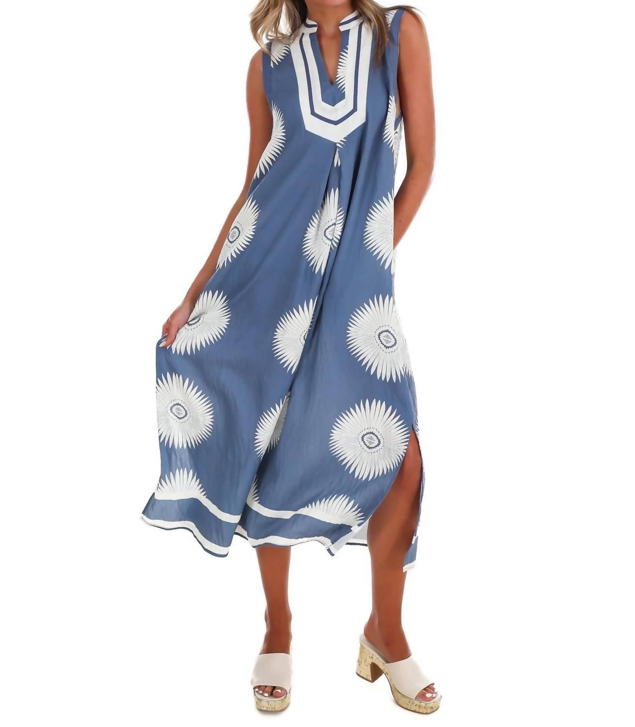 Umgee - Abstract Beauty Midi Dress