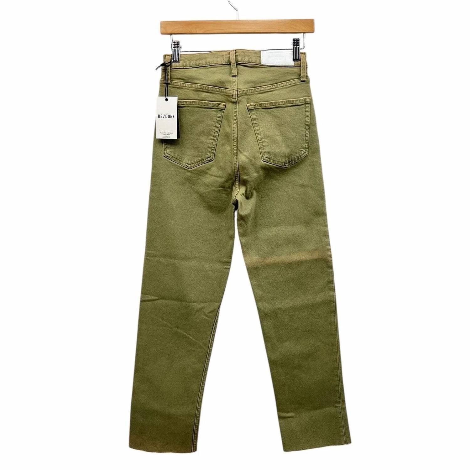 Re/Done - 70s Ultra High Rise Stove Pipe Jeans