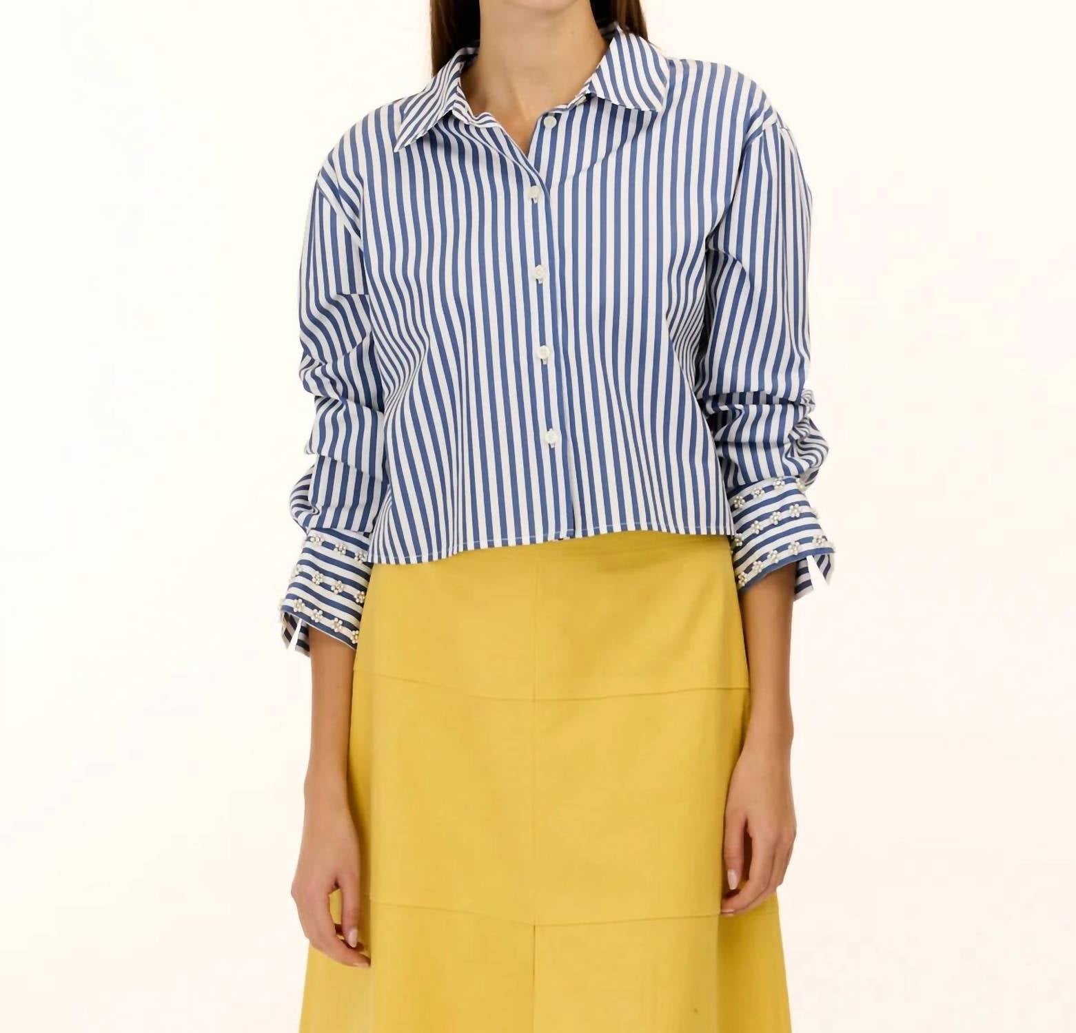 Tanya Taylor - Largaux Collared Button Up Top