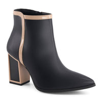 Andrea Women's High-quality Ankle Boot in black - women's shoe - alternate view
