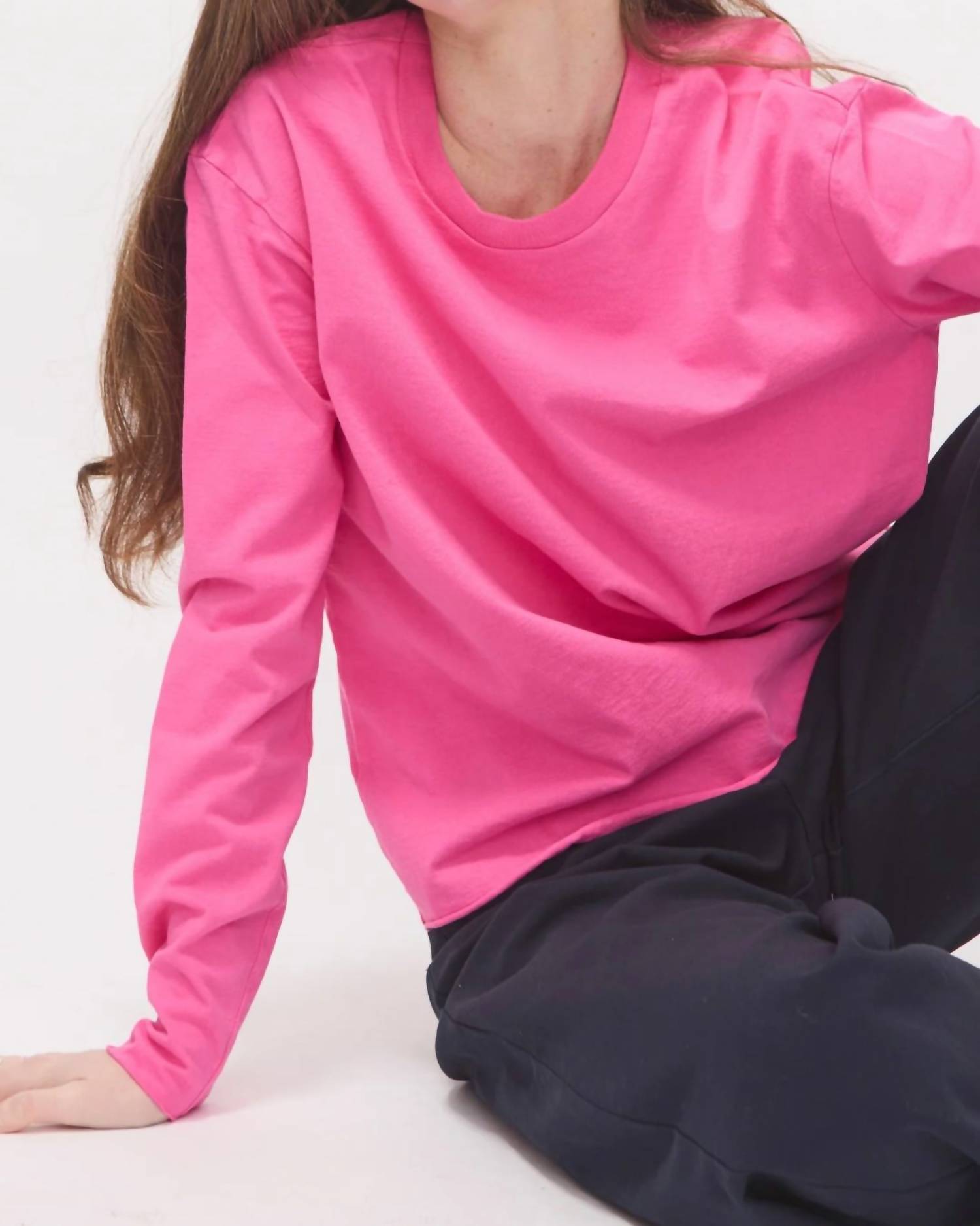 Frank & Eileen - Quinn Long Sleeve Crewneck Tee