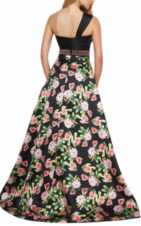 Mac Duggal - One Shoulder Floral Ballgown