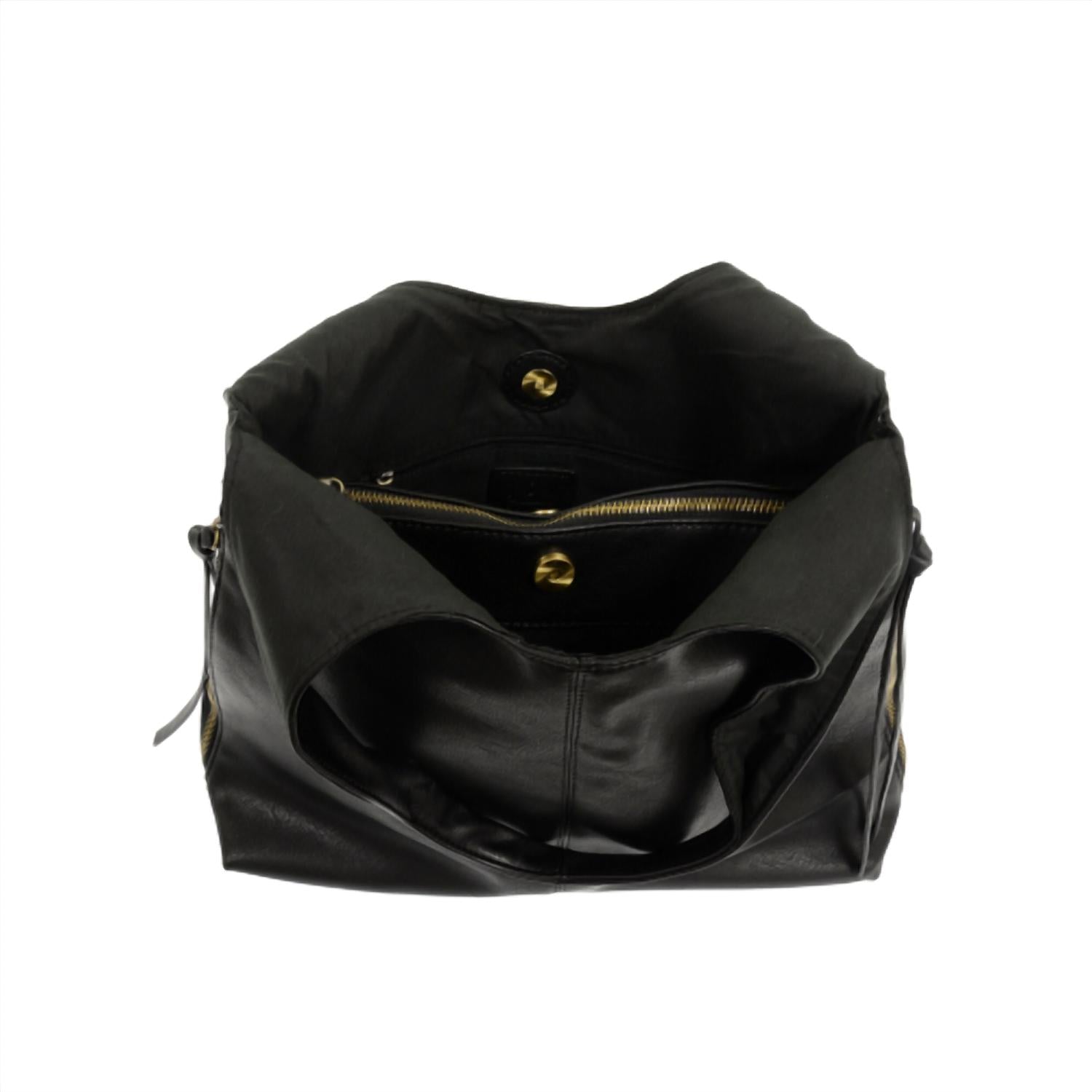 Joy Susan Women's Claire Hobo Bag in black - women's bag - view 4