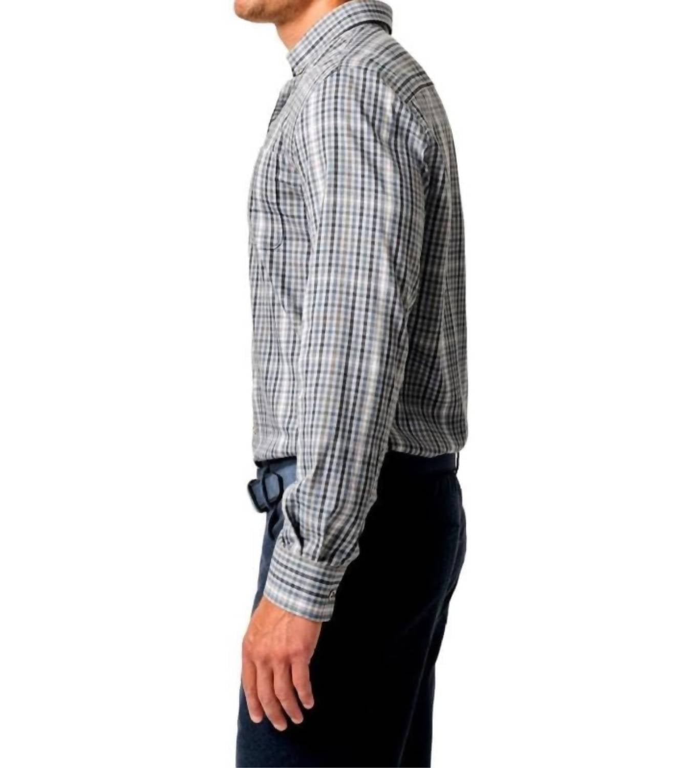 Johnnie-O - Matthew Plaid Stretch Button-down Shirt