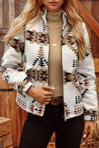 Fashionworks - Fall Western Aztec Zip Up Jacket