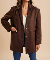 In-Loom - SUEDE SEASON BLAZER