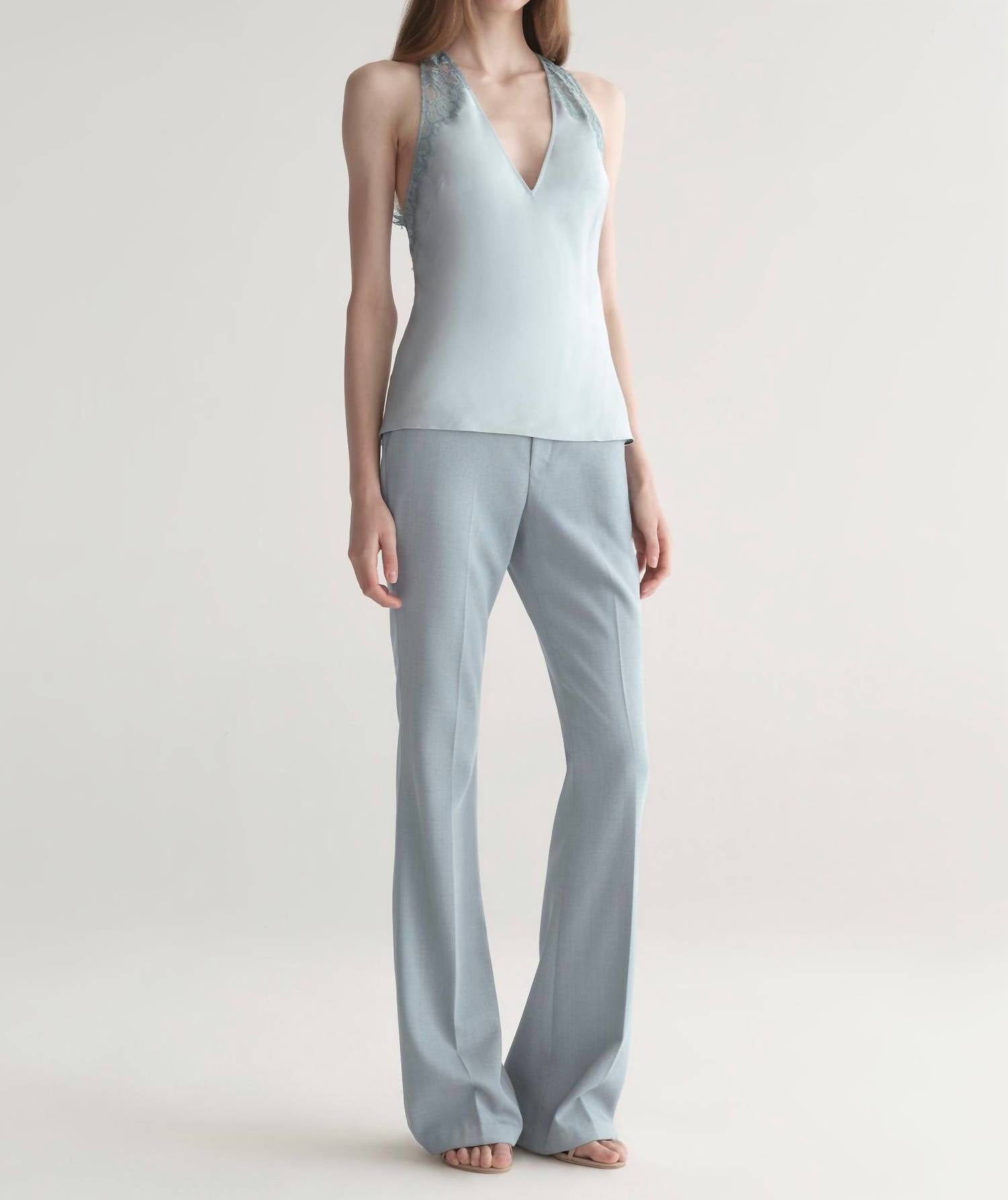 A.L.C. - Wes Satin And Lace Top