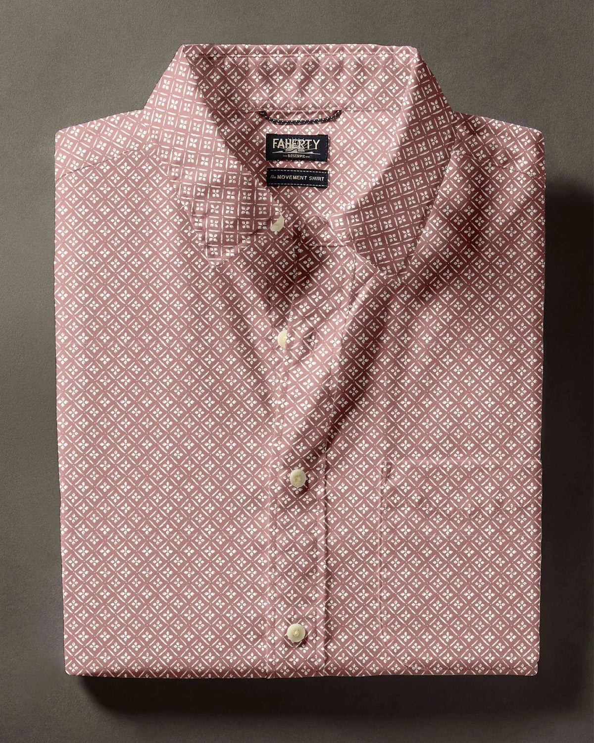 Faherty - Short Sleeve Movement Monterrey Shirt
