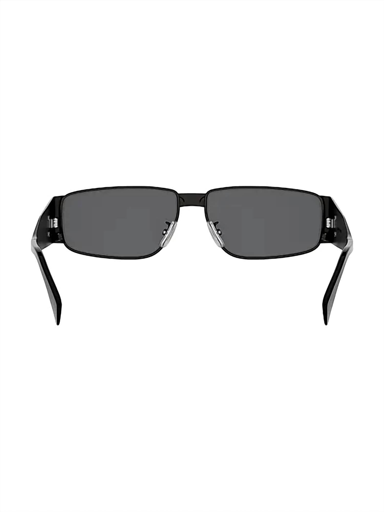 Celine - Men's Metal Triomphe Rectangular Sunglasses
