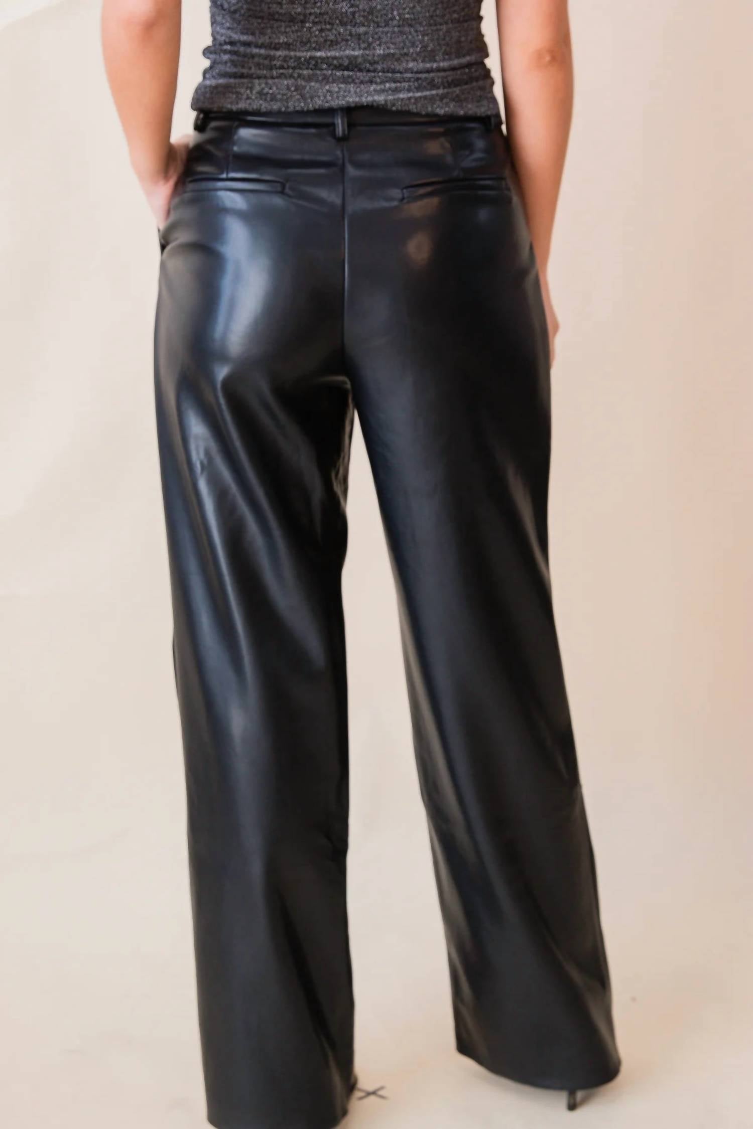 Lucy Paris - Josie Faux Leather Pants