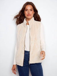 Charlie B - Ballet Reversible Faux Fur Vest