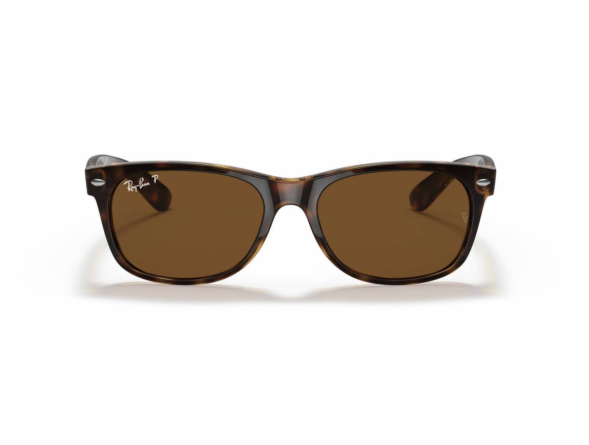 Ray Ban - Unisex New Wayfarer Classic Square Polarized Sunglasses