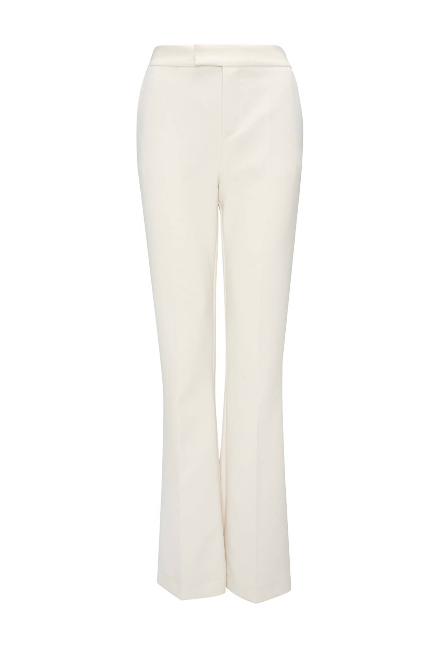 Oscar The Collection Laure Trousers in pearl - women's pants
