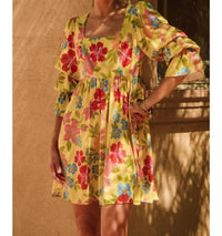 Fashionworks - Puffed Sleeve Mini Dress