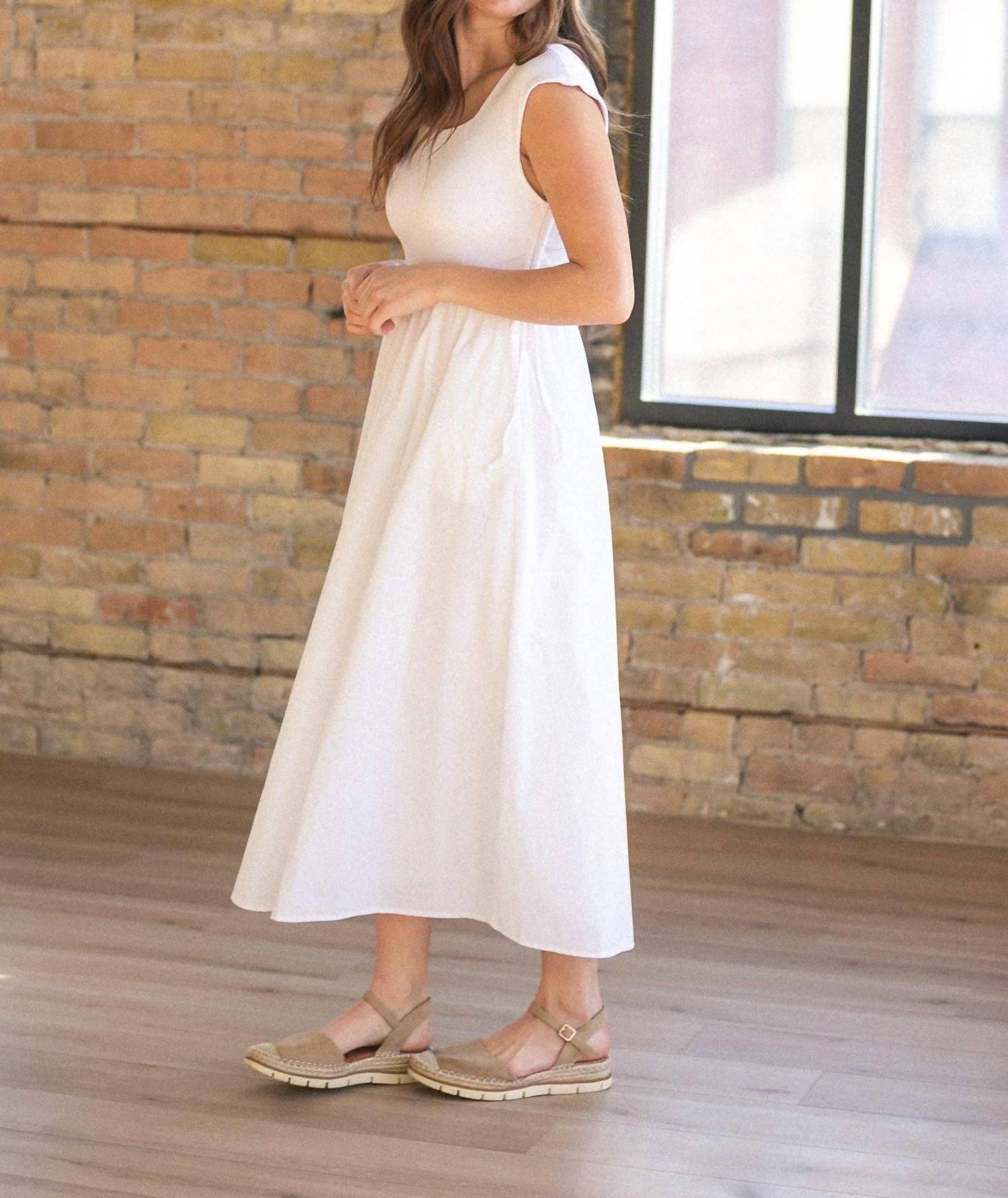 Inherit Clothing Company - Eleanor A-line Midi Dress