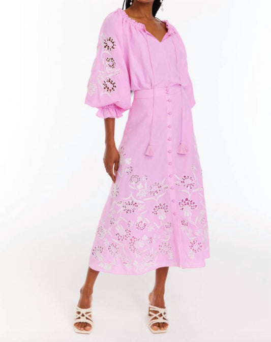 Allison New York - Embroidered tinsley top