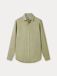 Lover Brand Fashion - Men's Abaco Solid Linen Shirt