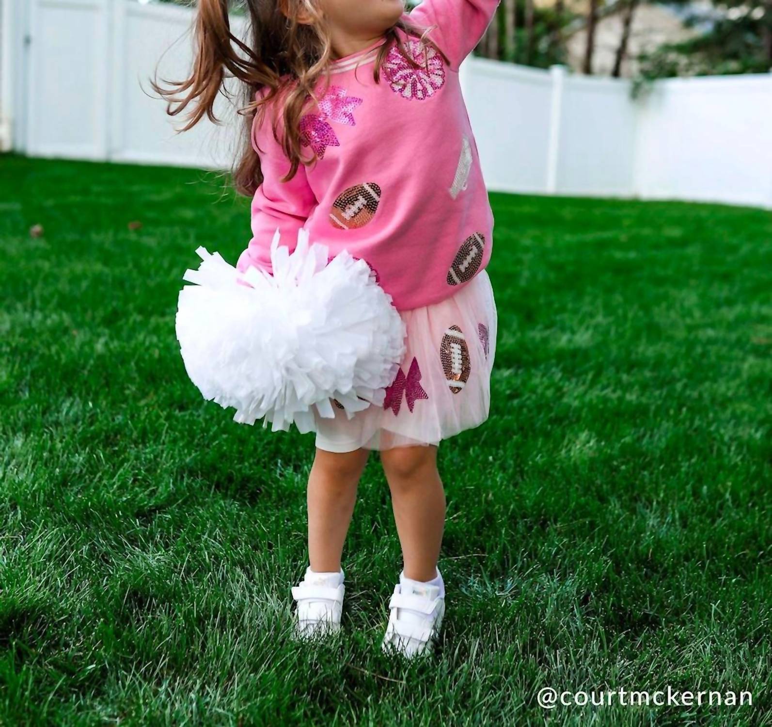 Mudpie - Sequin Cheer Shirt