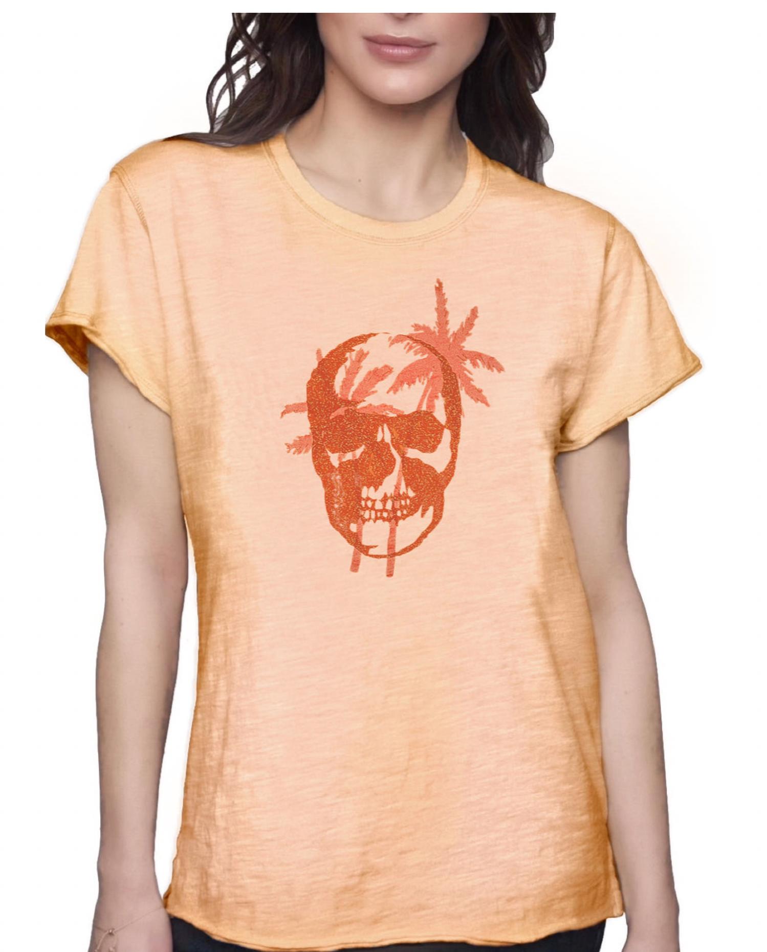Unsweetened - Palm Skull Tee