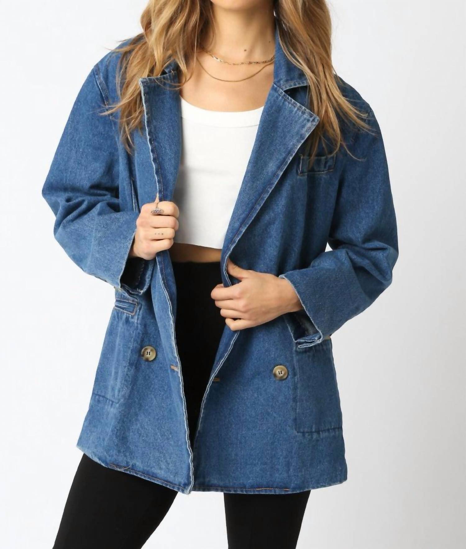 Olivaceous - Emery Denim Jacket