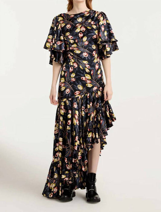 Cinq A Sept - Kossa Asymmetrical Maxi Dress