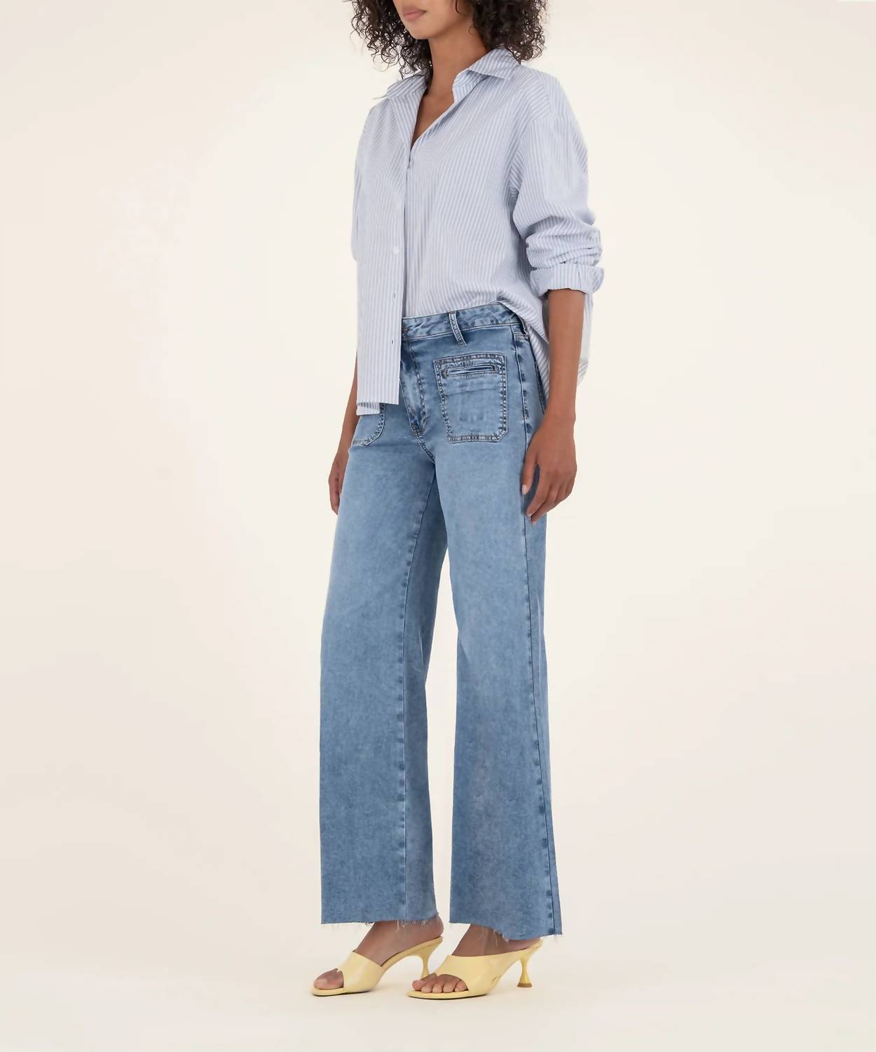 Kut From The Kloth - Meg High Rise Wide Leg Jeans