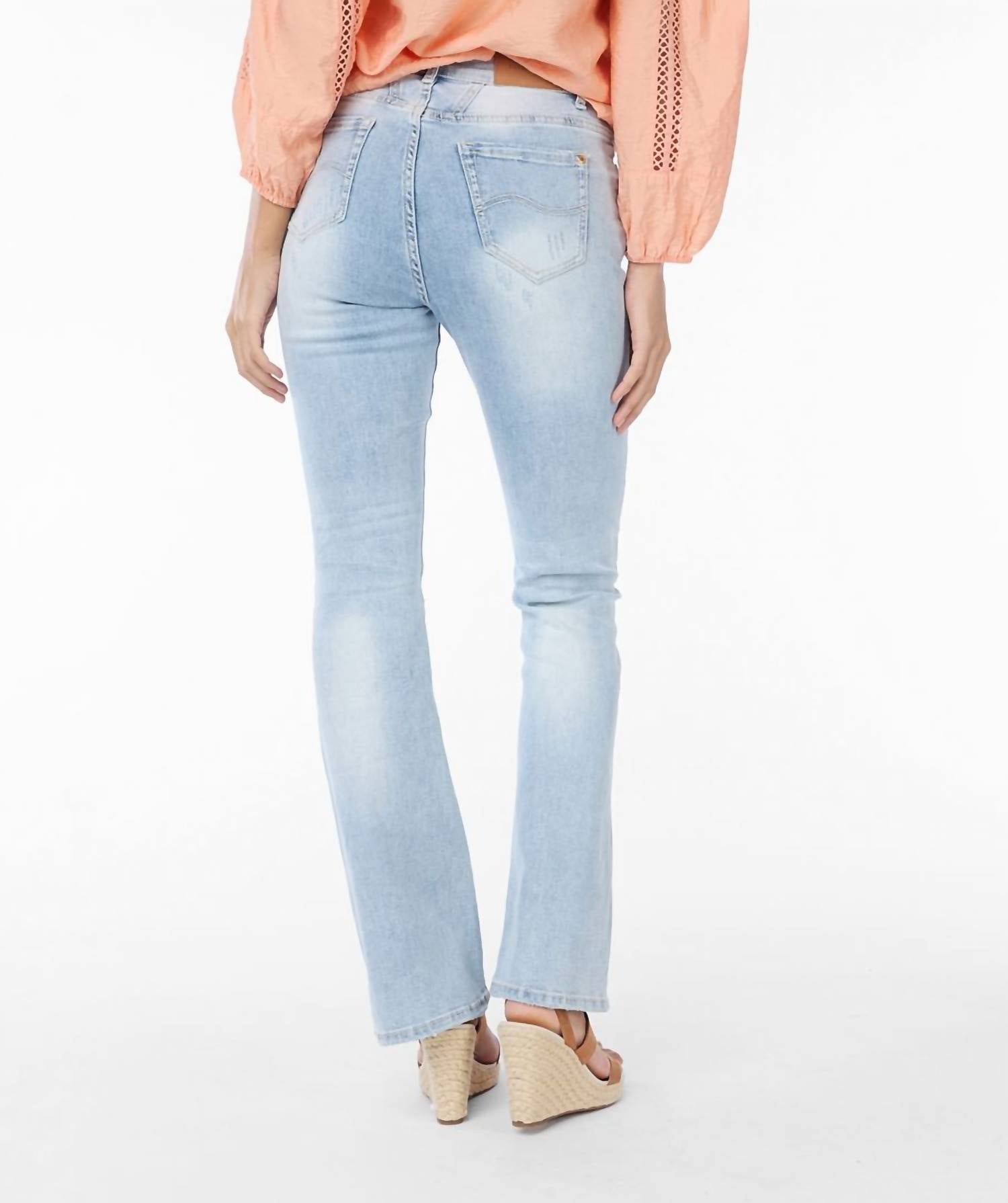 Esqualo - Stick To It Flare Jeans
