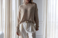Alysi - Cotton Sequin Sweater