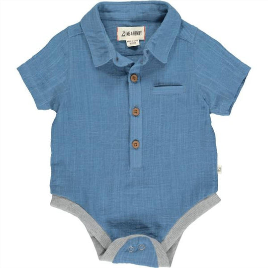 Me & Henry - Kid's Helford Woven Onesie