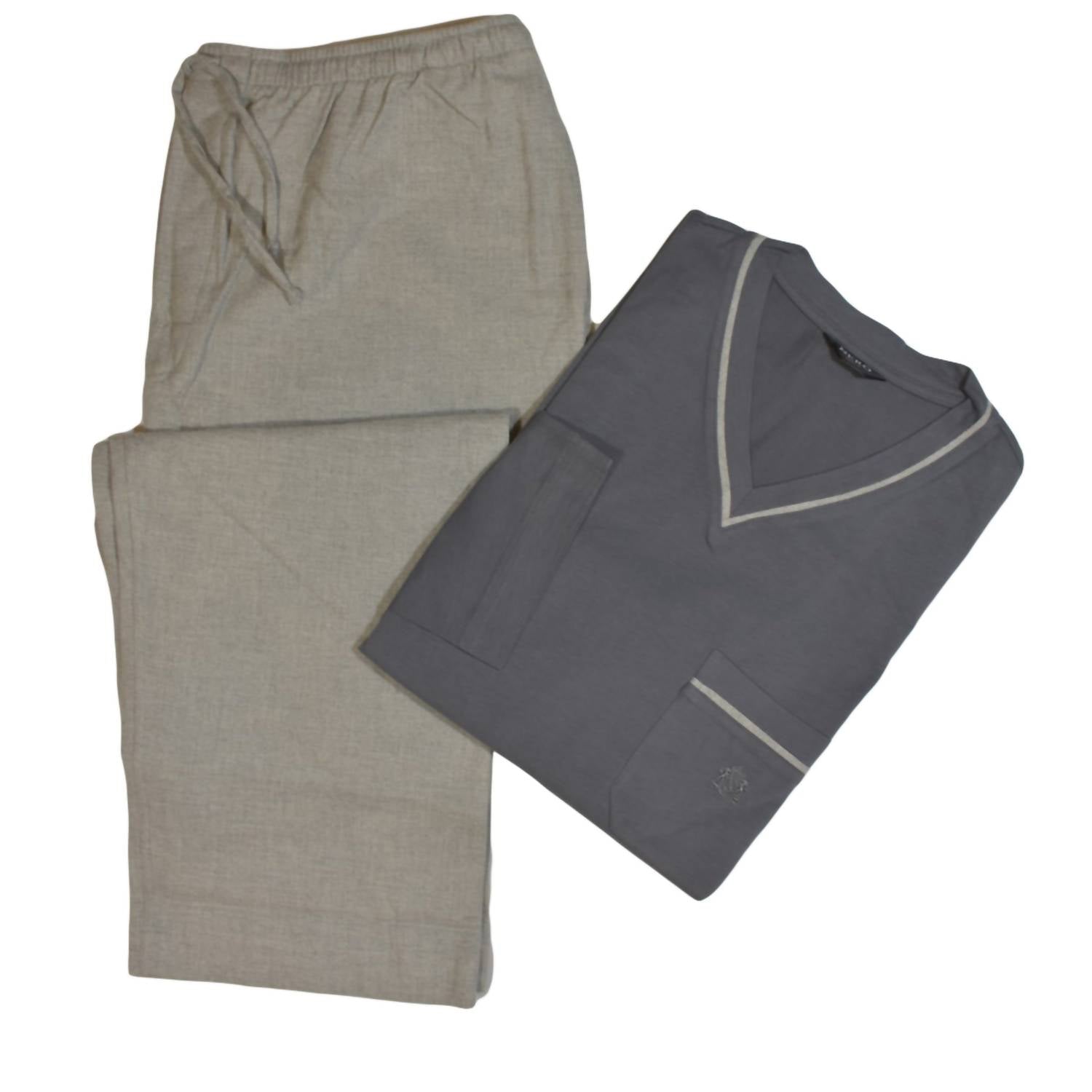 Men's Cotton Flannel Pajama Set