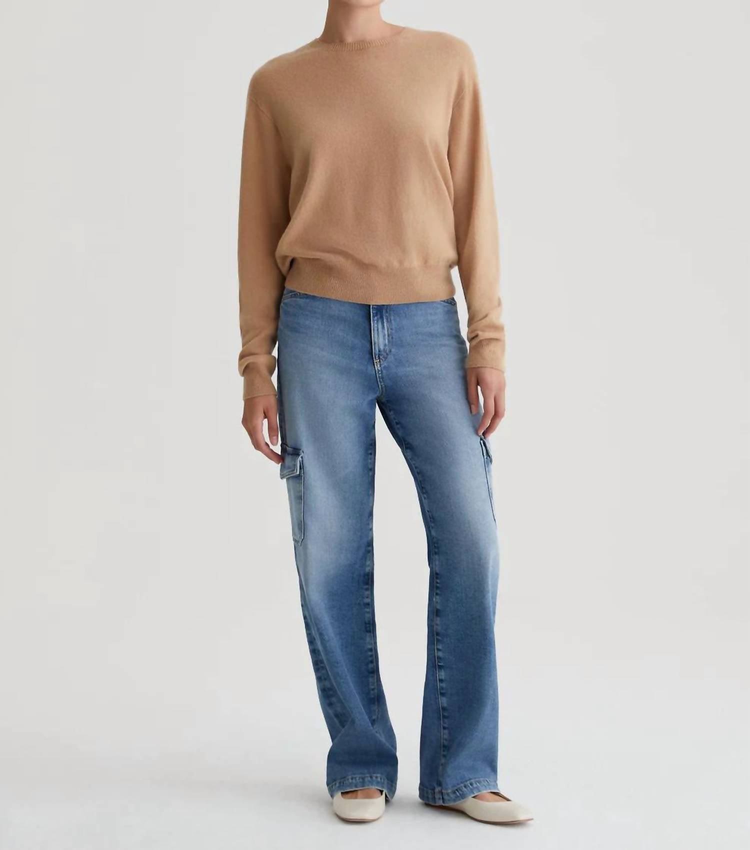 Ag Jeans - Gatina Wide Leg Cargo Jeans
