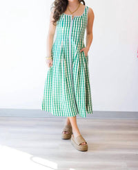 Thml - Women's Lila Gingham Pattern Dress