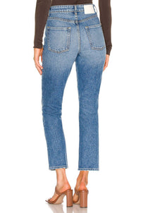 Grlfrnd - KAROLINA HIGH RISE STRAIGHT CROP JEANS