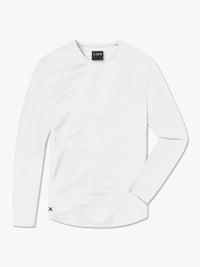 AO Long Sleeve Curve Hem Tee