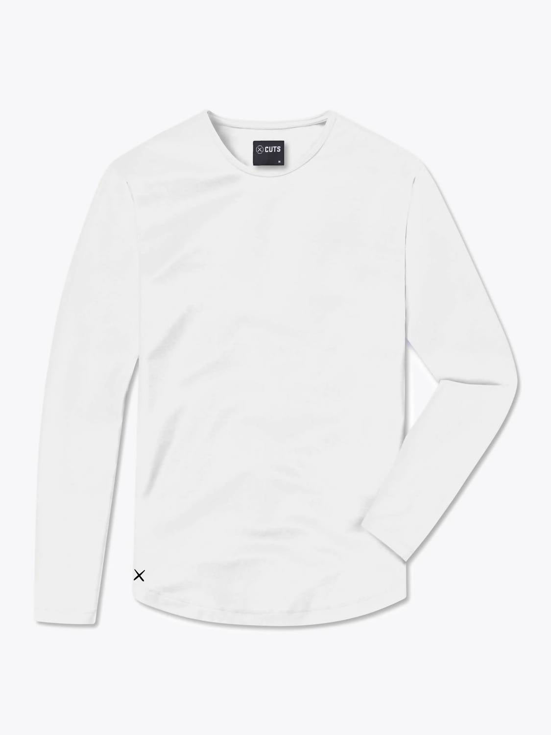 AO Long Sleeve Curve Hem Tee