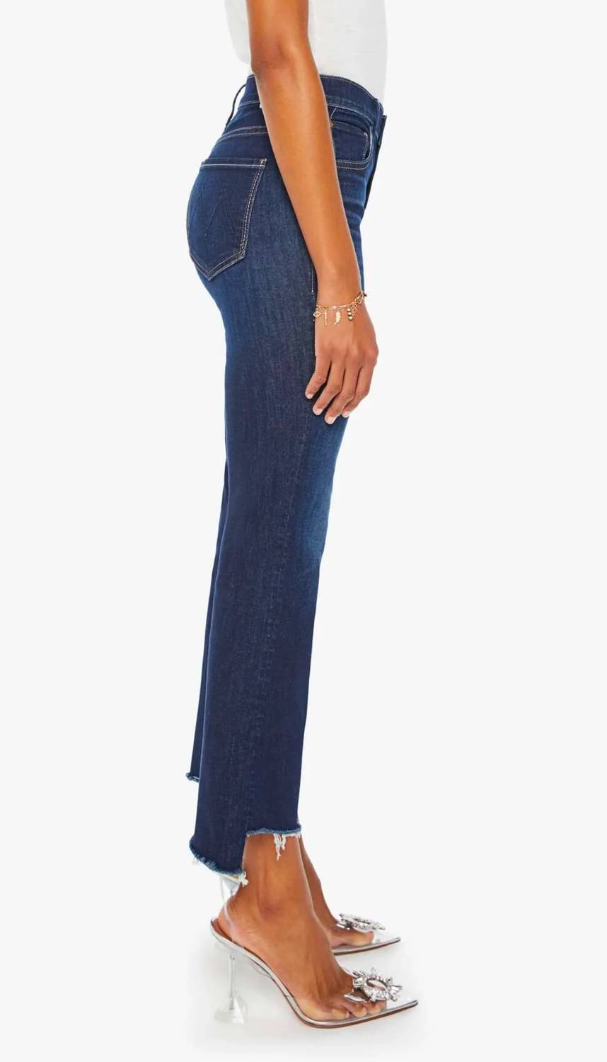 Mother - Insider Crop Step Fray Jeans