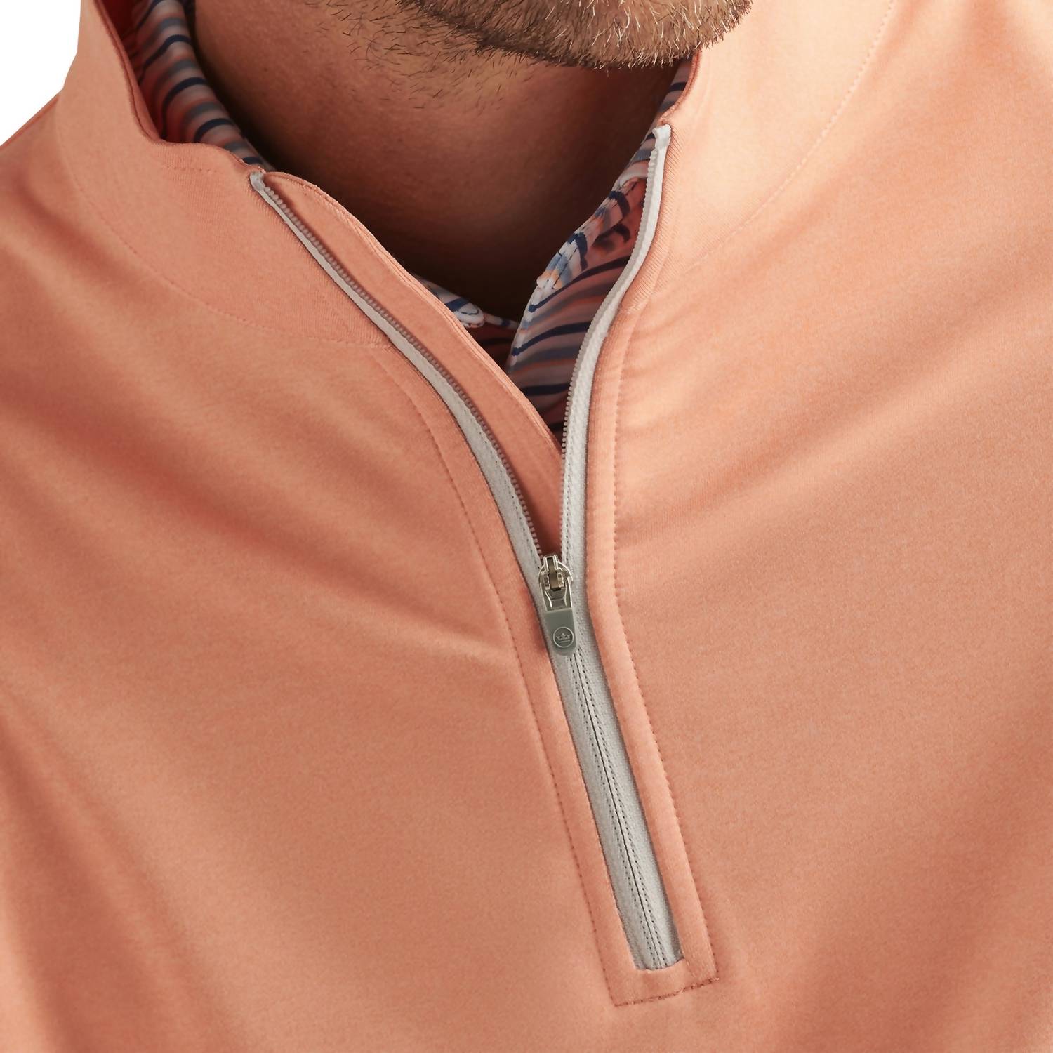 Peter Millar - Perth Melange Performance 1/4 Zip Top