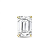 Diana M Jewels - 6.00 Cts Lab Grown Emerald Cut Stud Earrings