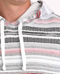 Cinch - Men's Striped French Terry Hoodie