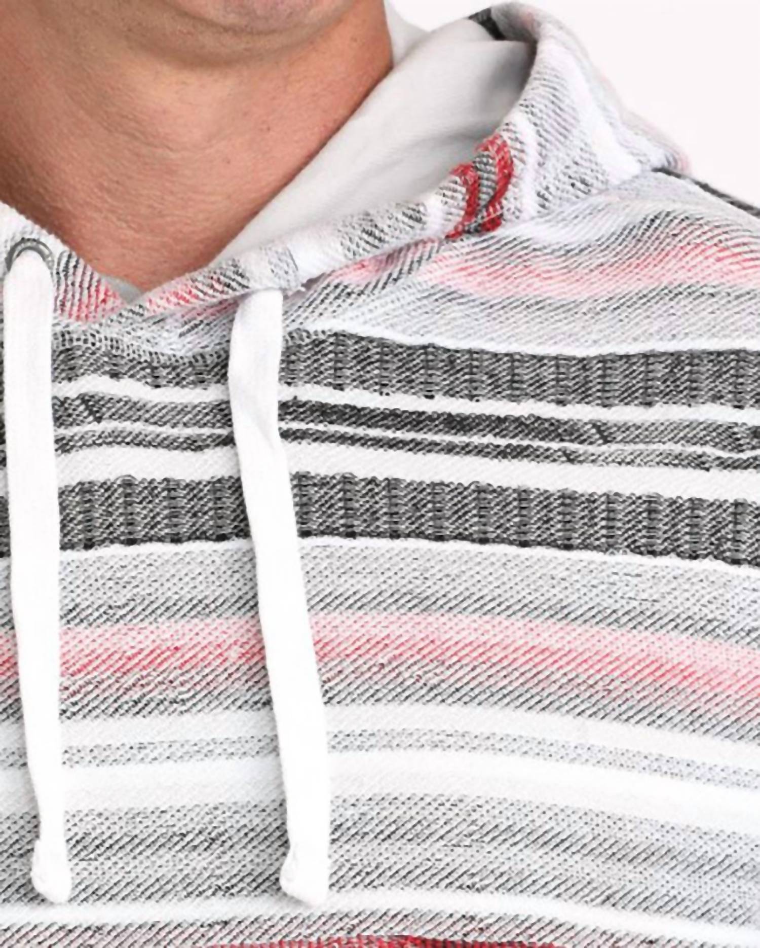 Cinch - Men's Striped French Terry Hoodie