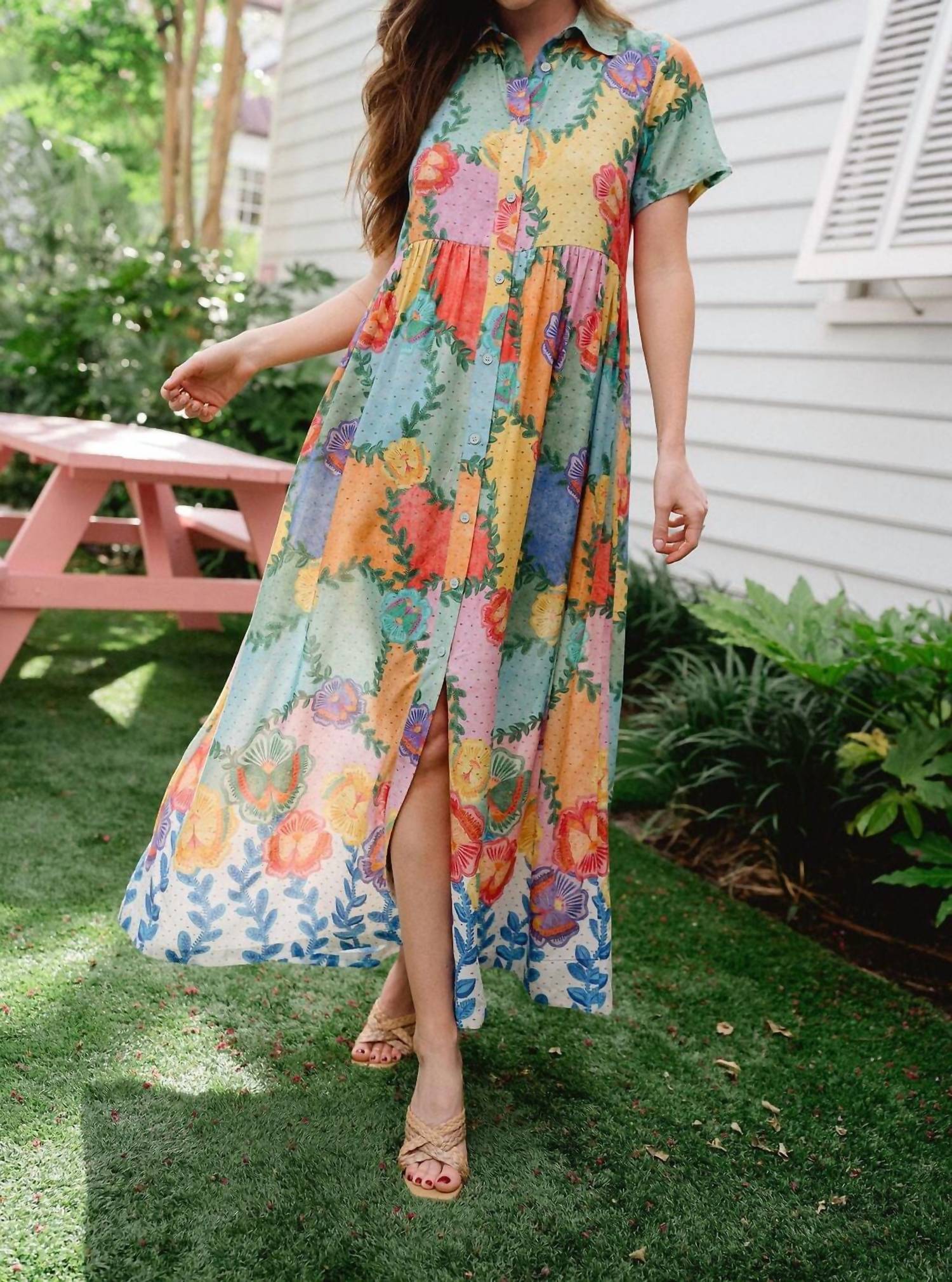 Briton Court - French Maxi Dress
