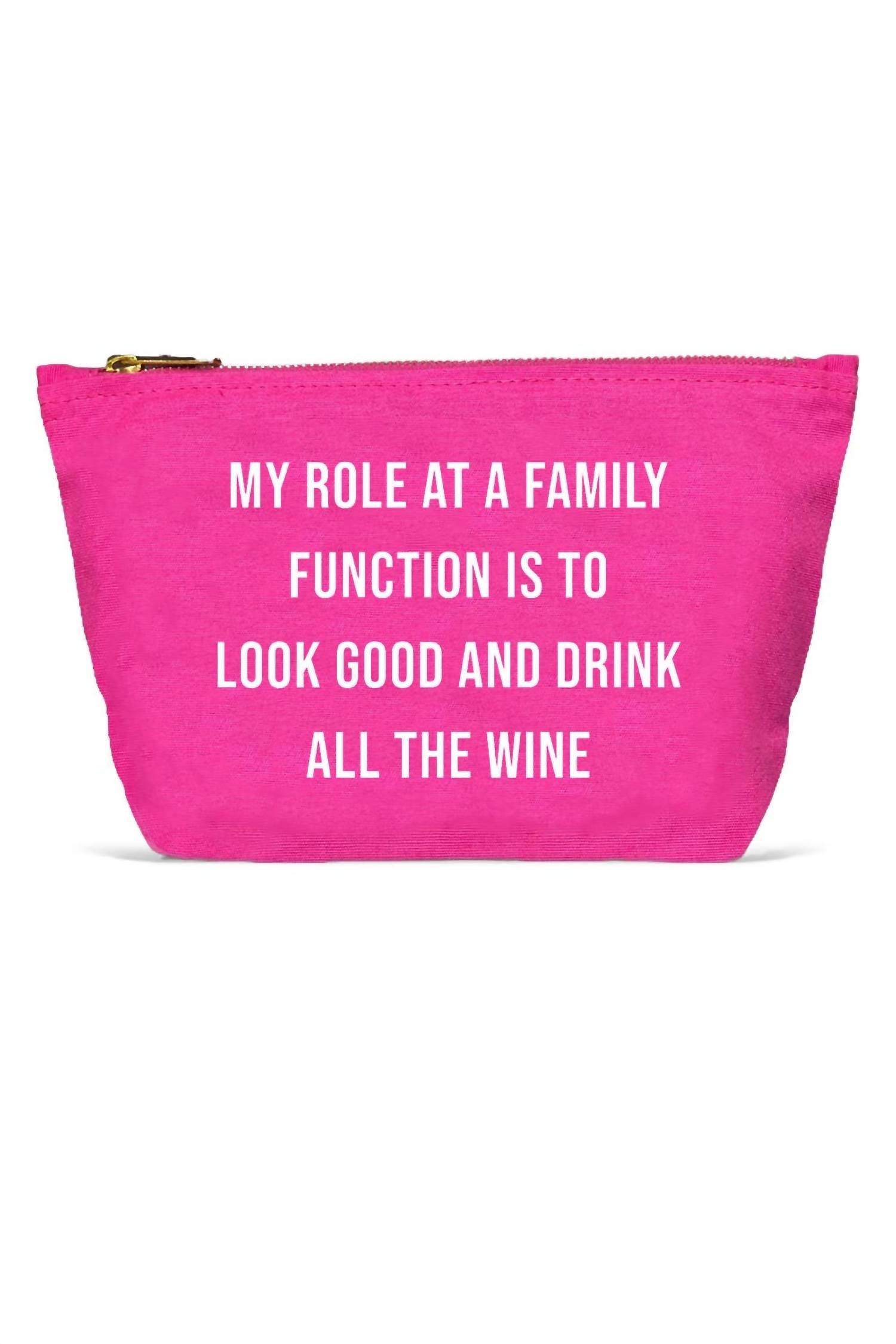 La Trading Co - Drink All The Wine Pouch