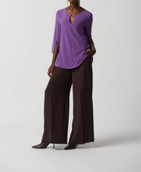 Joseph Ribkoff - Venetia Gold Ring Keyhole Tunic